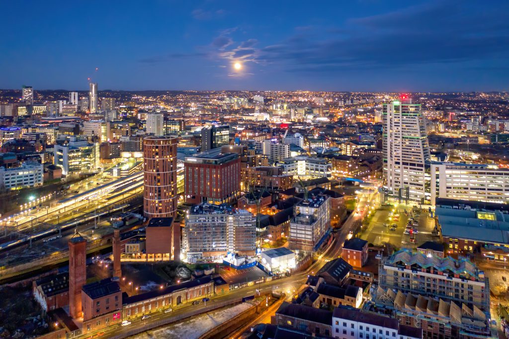 Bridgewater Place and Leeds City Centre. Yorkshire Northern England United Kingdom.